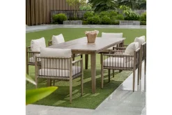 Mor Furniture Outdoor Dining Tables|Forsyth Outdoor Dining Table In Brown