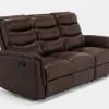 Mor Furniture Reclining Sofas|Sofas|Forte Reclining Sofa In Dark Brown