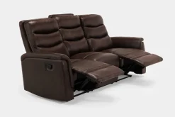Mor Furniture Reclining Sofas|Sofas|Forte Reclining Sofa In Dark Brown
