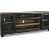 Mor Furniture Media Consoles & Hutches|Tv Stands|Foyland Media Console In Black/Brown