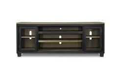 Mor Furniture Media Consoles & Hutches|Tv Stands|Foyland Media Console In Black/Brown