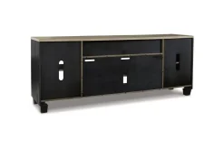 Mor Furniture Media Consoles & Hutches|Tv Stands|Foyland Media Console In Black/Brown