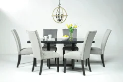 Mor Furniture Dining Chairs|Francisco Side Chair In Gray