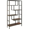 Mor Furniture Bookcases & Library Walls|Frankwell Tall Bookcase In Brown