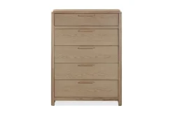 Mor Furniture Dressers & Chests|Furano 5 Drawer Chest In Ginger