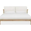 Mor Furniture Bedroom Sets|Furano Upholstered Bed, Dresser, Mirror & 1 Drawer Nightstand In Ginger, Full