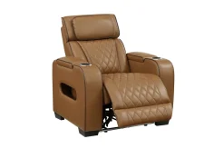 Mor Furniture Recliners|Gallington 2 Power Recliner In Brown