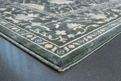 Mor Furniture Shop All Rugs|Gatsby Monroe Rug In Green/Cream, 5’ X 7’