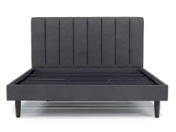 Mor Furniture Adjustable Foundations|Gavin Upholstered Adjustable Foundation Bed In Charcoal, Full