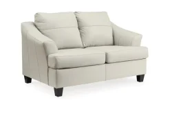 Mor Furniture Loveseats|Genoa Loveseat In Leather Coconut