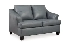 Mor Furniture Loveseats|Genoa Loveseat In Leather Coconut