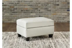 Mor Furniture Ottomans|Genoa Ottoman In Leather Coconut