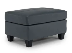 Mor Furniture Ottomans|Genoa Ottoman In Leather Coconut