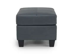 Mor Furniture Ottomans|Genoa Ottoman In Leather Coconut