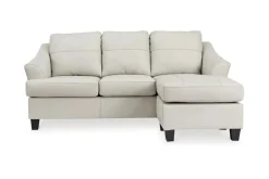 Mor Furniture Sofas|Genoa Sofa Chaise In Coconut Leather