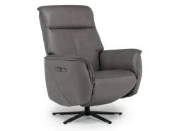 Mor Furniture Recliners|Gentry Power Swivel Recliner In Gellar Birch