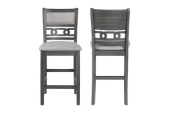 Mor Furniture Counter Height Stools|Barstools|Gia Counter Height Stool In Gray, Set Of 2
