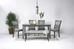 Mor Furniture Dining Benches|Gia Dining Bench In Dark Brown