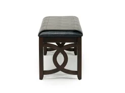 Mor Furniture Dining Benches|Gia Dining Bench In Dark Brown