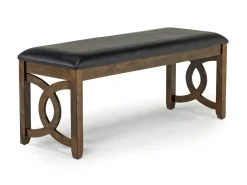 Mor Furniture Seating For 6|Dining Room Sets|Gia Dining Table, 4 Chairs & Bench In Light Brown