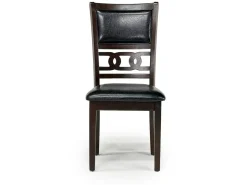 Mor Furniture Seating For 2|Round Dining Sets|Gia Extendable Round Dining Table & 2 Chairs In Dark Brown