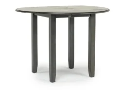 Mor Furniture Seating For 2|Round Dining Sets|Gia Extendable Round Dining Table & 2 Chairs In Dark Brown
