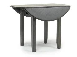 Mor Furniture Seating For 2|Round Dining Sets|Gia Extendable Round Dining Table & 2 Chairs In Dark Brown