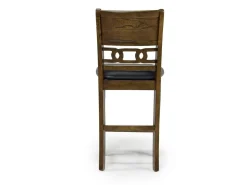 Mor Furniture Seating For 4|Round Dining Sets|Gia Round Counter Height Dining Table & 4 Stools In Gray
