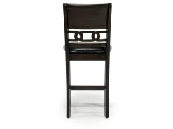 Mor Furniture Seating For 4|Round Dining Sets|Gia Round Counter Height Dining Table & 4 Stools In Gray