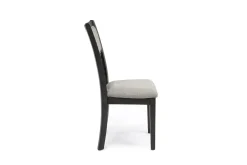 Mor Furniture Seating For 4|Round Dining Sets|Gia Round Dining Table & 4 Chairs In Dark Brown
