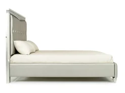 Mor Furniture Upholstered Beds|Beds|Glendale Upholstered Bed In Platinum, Queen