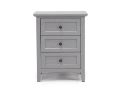 Mor Furniture Bedroom Sets|Grace Panel Bed, Dresser, Mirror & Nightstand In Snowfall, Full