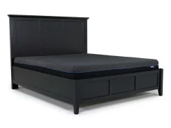Mor Furniture Bedroom Sets|Grace Panel Bed, Dresser, Mirror & Nightstand In Snowfall, Full