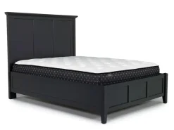 Mor Furniture Bedroom Sets|Grace Panel Bed, Dresser, Mirror & Nightstand In Snowfall, Full