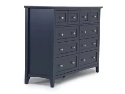 Mor Furniture Bedroom Sets|Grace Panel Bed, Dresser, Mirror & Nightstand In Snowfall, Full