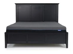 Mor Furniture Beds|Grace Panel Bed In Raven, Full