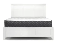 Mor Furniture Beds|Grace Panel Bed In Raven, Full