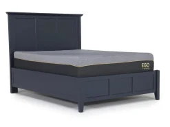 Mor Furniture Beds|Grace Panel Bed In Raven, Full