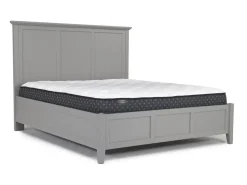 Mor Furniture Beds|Grace Panel Bed In Raven, Full
