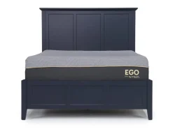 Mor Furniture Beds|Grace Panel Bed In Raven, Full