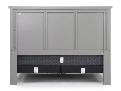 Mor Furniture Beds|Grace Panel Bed In Raven, Full