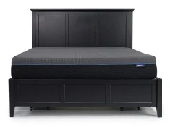 Mor Furniture Bedroom Sets|Grace Storage Bed, Dresser, Mirror & Nightstand In Snowfall, Full