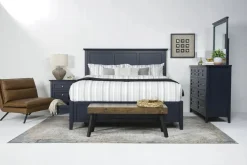 Mor Furniture Bedroom Sets|Grace Storage Bed, Dresser, Mirror & Nightstand In Snowfall, Full
