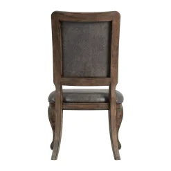 Mor Furniture Dining Chairs|Gramercy Tufted Tall Back Side Chair In Walnut, Set Of 2
