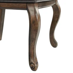 Mor Furniture Dining Chairs|Gramercy Tufted Tall Back Side Chair In Walnut, Set Of 2