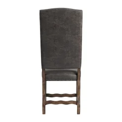 Mor Furniture Dining Chairs|Gramercy Tufted Tall Back Side Chair In Walnut, Set Of 2
