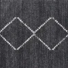 Mor Furniture Shop All Rugs|Granada Luna Rug In Diamond Black, 5’ X 8’
