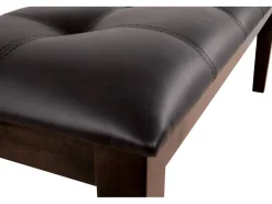 Mor Furniture Dining Benches|Haddigan Dining Bench In Dark Brown