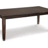 Mor Furniture Dining Tables|Haddigan Extendable Dining Table In Dark Brown