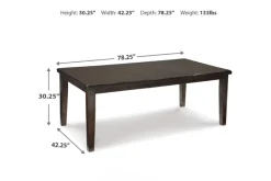 Mor Furniture Dining Tables|Haddigan Extendable Dining Table In Dark Brown